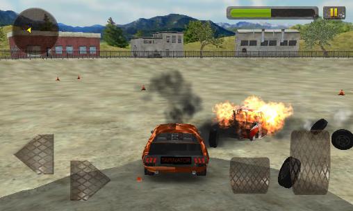 Guerres d'autos 3D: Manie de destruction