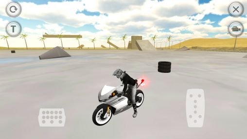 Le coureur de moto extrême 3D