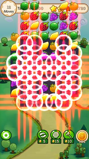 Explosion amusante des fruits: Manie