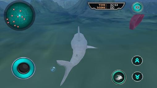 Vengeance du requin blanc affamé 3D