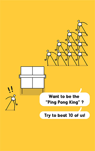 I'm ping pong king