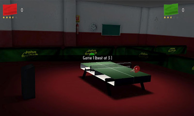 Le Ping-Pong. La Table de Tennis