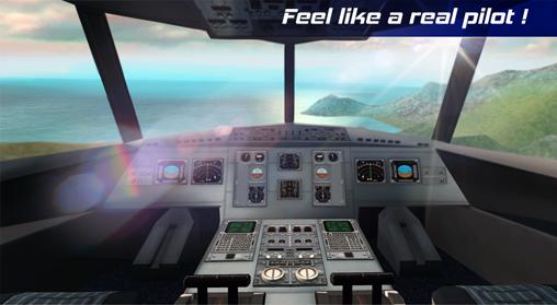 Simulateur réel du vol d'un pilote 3D