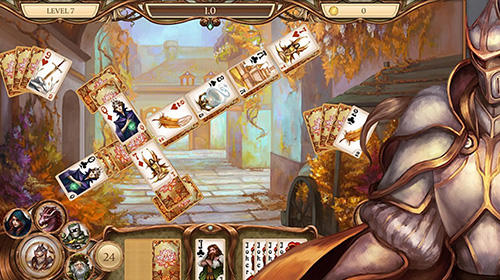 Snow White solitaire. Shadow kingdom solitaire: Adventure of princess