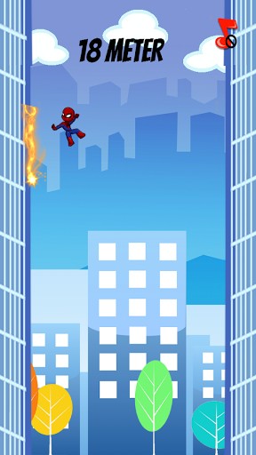 Spider-Man sautant: L`araignée qui saute 