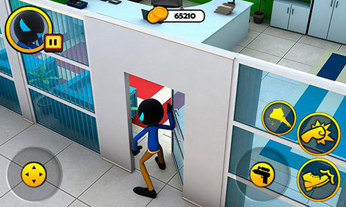 Stickman dorm exploration escape game 3D