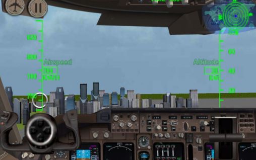 Le simulateur de vols en avion 3D