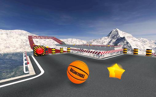 Basketroll 3D: Ballon roulant