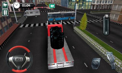 Transoprteur municipal 3D: Simulateur du camion 