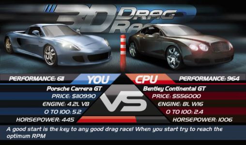 Dragster 3D 2: Edition Supercars