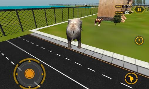 Simulateur de l'éléphant 3D: Safari