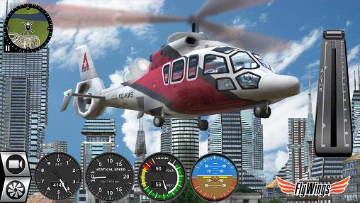 Simulateur de l'hélicoptère 2016: Simulateur des vols en ligne: Ailes volantes