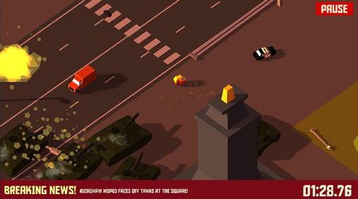 Pako: Simulateur d'une poursuite d'auto