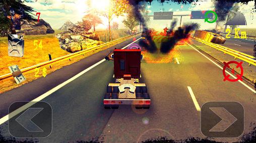 Rage routière: Zombies 3D