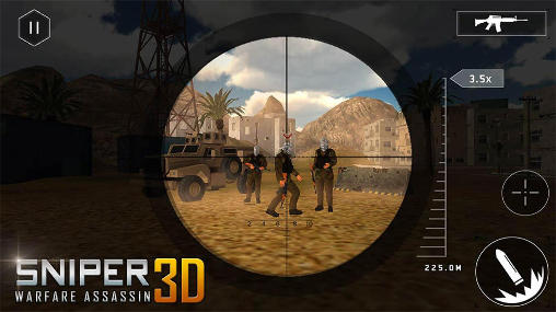 Tireur de précision, assassin: Guerre 3D