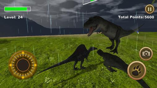 Simulateur de survie du Spinosaurus