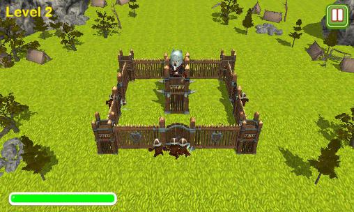 Défense de la tour: Siège du château 3D