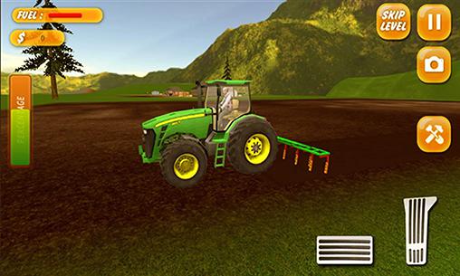 Tracteur de ferme: Simulateur 2017