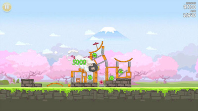 Angry Birds:le Festival de la Floraison de Cerise12