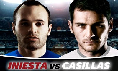 Télécharger Iniesta contre Casillas pour Android gratuit.