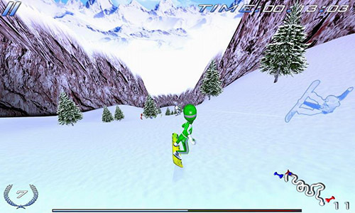 Snowboard racing ultimate