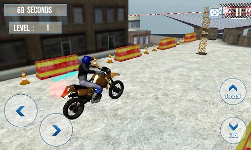 Courses en moto: Trucs 3D