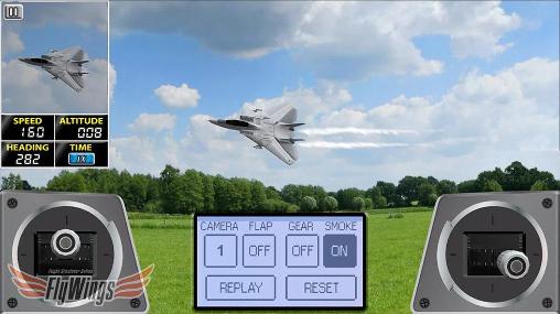 Simulateur réel des vols des avions radiocommandés 2016: Simulateur des vols en ligne: Ailes volantes