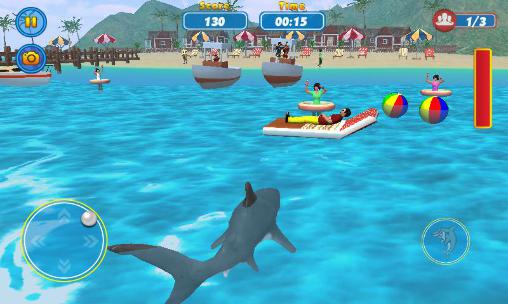 Attaque du requin: Simulateur 3D