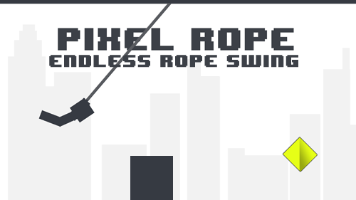 Corde de pixel: Balancement sur la corde sans fin