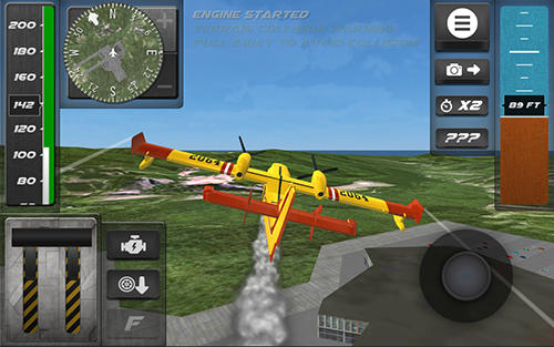 Simulateur du vol en avion 2017