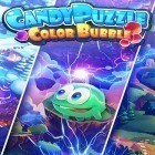 Avec le jeu Combat pour la Vie pour Android téléchargez gratuitement Candy puzzle: Color bubble sur le portable ou la tablette.