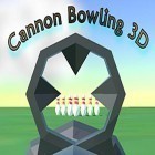 Avec le jeu Tire au But pour Android téléchargez gratuitement Cannon bowling 3D: Aim and shoot sur le portable ou la tablette.