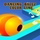 Avec le jeu Lanceurs du javelot 3  pour Android téléchargez gratuitement Dancing ballz: Color line sur le portable ou la tablette.