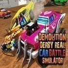 Avec le jeu Le Tour De Vélo Extrême pour Android téléchargez gratuitement Demolition derby real car wars sur le portable ou la tablette.