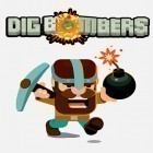 Avec le jeu Folie de bonbons pour Android téléchargez gratuitement Dig bombers: PvP multiplayer digging fight sur le portable ou la tablette.