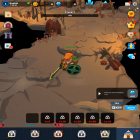 Avec le jeu Troll adventures pour Android téléchargez gratuitement Dino Knight sur le portable ou la tablette.