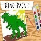 Avec le jeu Talking Angela color splash pour Android téléchargez gratuitement Dino paint sur le portable ou la tablette.