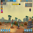 Avec le jeu Paradis des mignons  pour Android téléchargez gratuitement Dragon Knights Idle sur le portable ou la tablette.