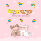 Avec le jeu Auto tout-terrain Q pour Android téléchargez gratuitement Duet Cats: Cute Popcat Music sur le portable ou la tablette.