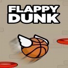 Avec le jeu Sucette: Goût sucré 3 en ligne pour Android téléchargez gratuitement Flappy dunk sur le portable ou la tablette.