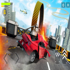 Avec le jeu Puzzle Srory pour Android téléchargez gratuitement Flying Car Crash: Real Stunts sur le portable ou la tablette.