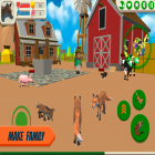 Avec le jeu Animal Inc.- Sim Tycoon RPG pour Android téléchargez gratuitement Fox Family - Animal Simulator sur le portable ou la tablette.