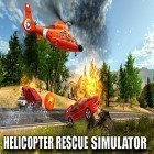 Avec le jeu Evasion d'aventures: Clinique psychiatrique pour Android téléchargez gratuitement Helicopter rescue simulator sur le portable ou la tablette.