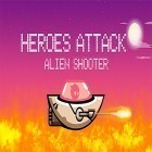 Avec le jeu Offroad heat pour Android téléchargez gratuitement Heroes attack: Alien shooter sur le portable ou la tablette.
