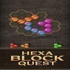 Avec le jeu Alchadémie pour Android téléchargez gratuitement Hexa block quest sur le portable ou la tablette.