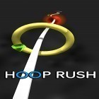 Avec le jeu Pris par la chaîne pour Android téléchargez gratuitement Hoop rush sur le portable ou la tablette.