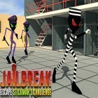 Avec le jeu Le Golf pour Android téléchargez gratuitement Jailbreak escape: Stickman's challenge sur le portable ou la tablette.