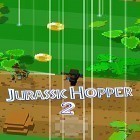 Avec le jeu Animal Lords : Merge & Rumble pour Android téléchargez gratuitement Jurassic hopper 2: Crossy dino world shooter sur le portable ou la tablette.