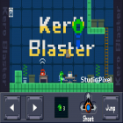 Avec le jeu Boss Stickman pour Android téléchargez gratuitement Kero Blaster sur le portable ou la tablette.