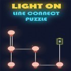 Avec le jeu Le Tir à l'Arc de Star pour Android téléchargez gratuitement Light on: Line connect puzzle sur le portable ou la tablette.